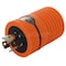 Ac Works Plug Adapter, 5-15/20R, L5-15P, 5-20P, L5-15P, 0 ft., Orange ADL515520 - alternate 4